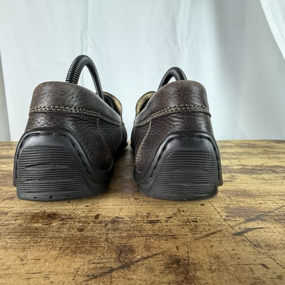 ECCO Men Classic Moccasin (Coffee) 43/9.5 EUC Loafer Leather Comfort Shoe‎ - Picture 6 of 10